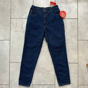 Vintage 80s Giorgio Sant Angelo Blue Jeans Womens Size 12 High Rise NWT
